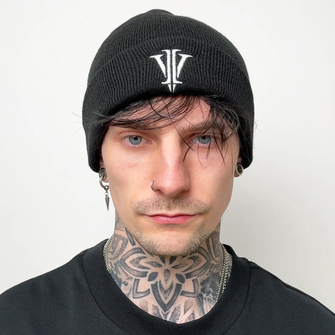 Impius Signature Black Beanie Hat