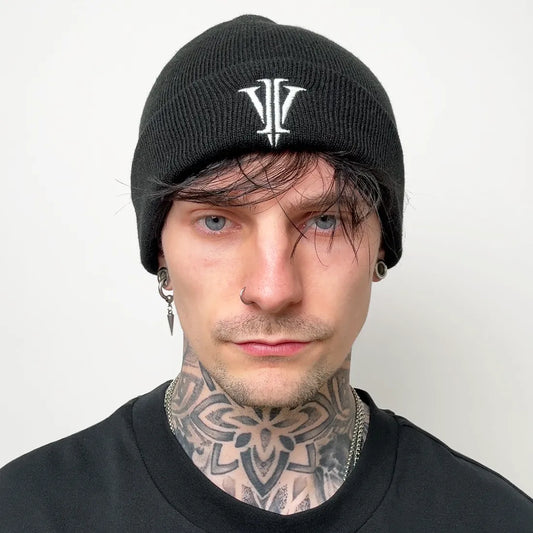 Impius Signature Black Beanie Hat
