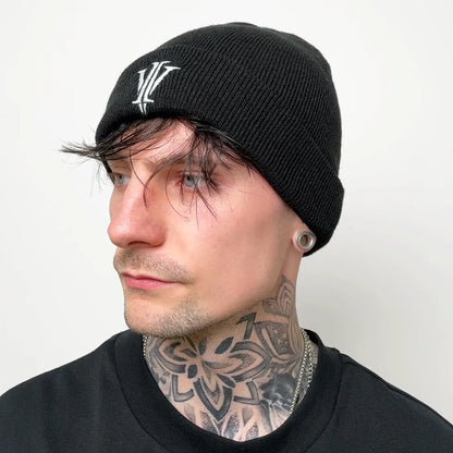 Impius Signature Black Beanie Hat