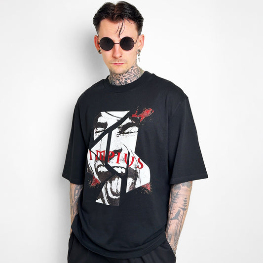Impius Broken Oversized Box T-Shirt